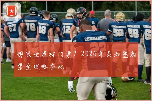想买世界杯门票？2026年美加墨购票全攻略在此