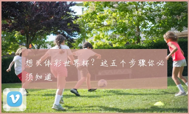 想买体彩世界杯？这五个步骤你必须知道