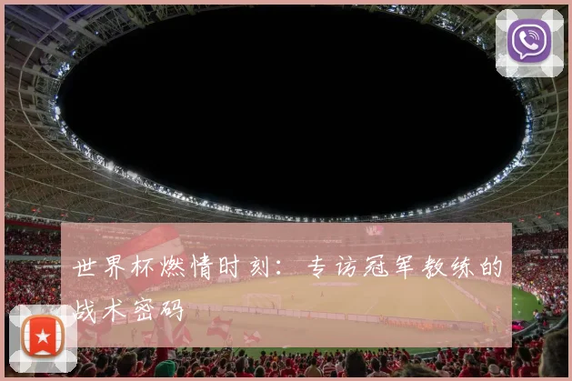 世界杯燃情时刻：专访冠军教练的战术密码